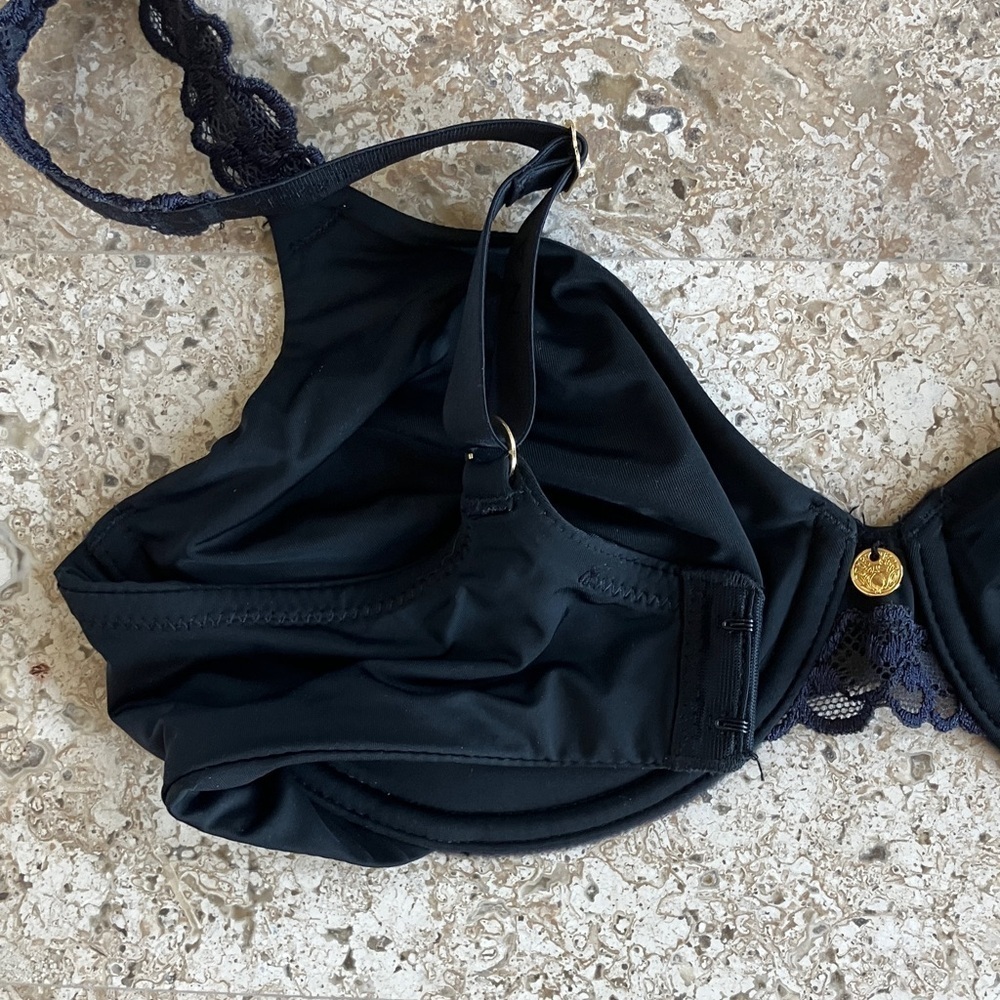 NWT Natori Black Pure Lux Bra (32C) Style 744080 - Picture 6 of 9
